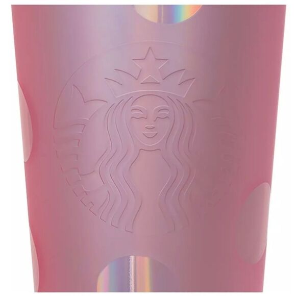 Walt Disney World Pink Starbucks Tumbler with Straw - Picture 5 of 5